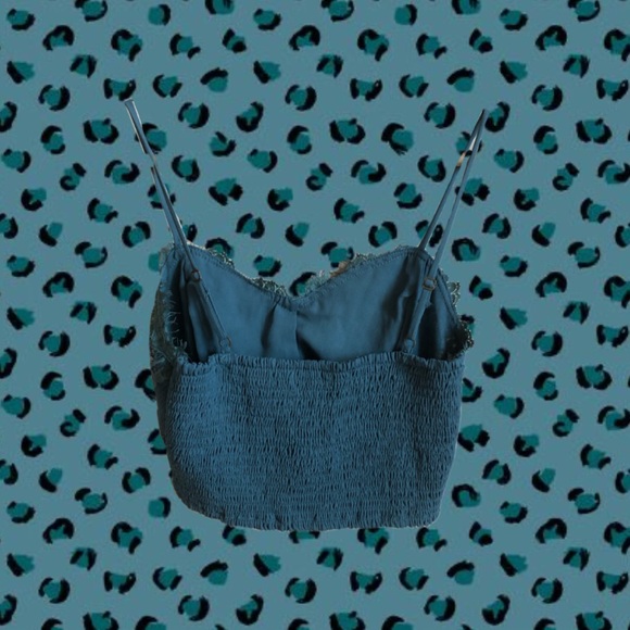 SOLD xhilaration teal lace bustier NWOT - Picture 2 of 2